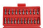 gabinete rojo del metal de Tool Set With del mecánico 21pcs 13pcs