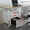 Hierro cabinetes de archivo ISO14001 de la oficina de 0.5m m a de 1.0m m