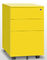 Gabinetes de fichero de acero del ODM ISO14001, gabinete de fichero lateral de 3 cajones con la cerradura