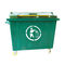 1100L ISO9001 que reciclaba los compartimientos de almacenamiento, OEM recicló las cajas de almacenamiento plásticas