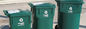 Compartimientos de almacenamiento de reciclaje rectangulares del EN 840 con la tapa, ISO9001 que recicla el exterior del almacenamiento