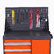 Gabinetes de herramienta móviles de acero inoxidables ISO14001, gabinetes de almacenamiento de acero de la herramienta de 0.6m m